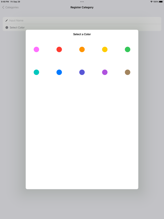 Multi-Schedule Tracker iPad screenshot