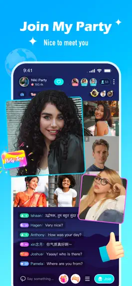 Game screenshot Niki Live - Live party & Group mod apk