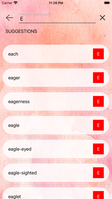 EnglishTagalog-Dictionary Screenshot