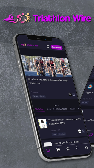 TriathlonWire Screenshot