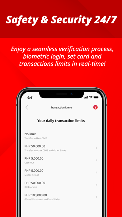 CIMB Bank Philippines Screenshot