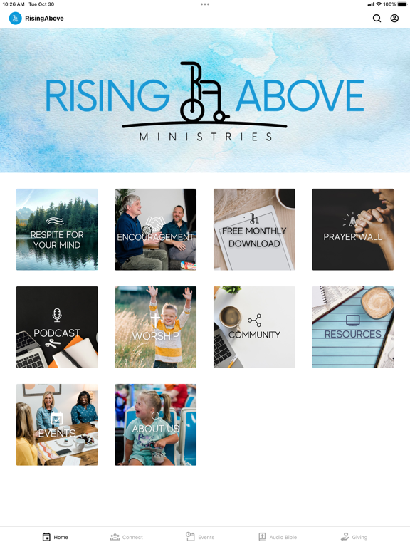 Screenshot #4 pour Rising Above Ministries