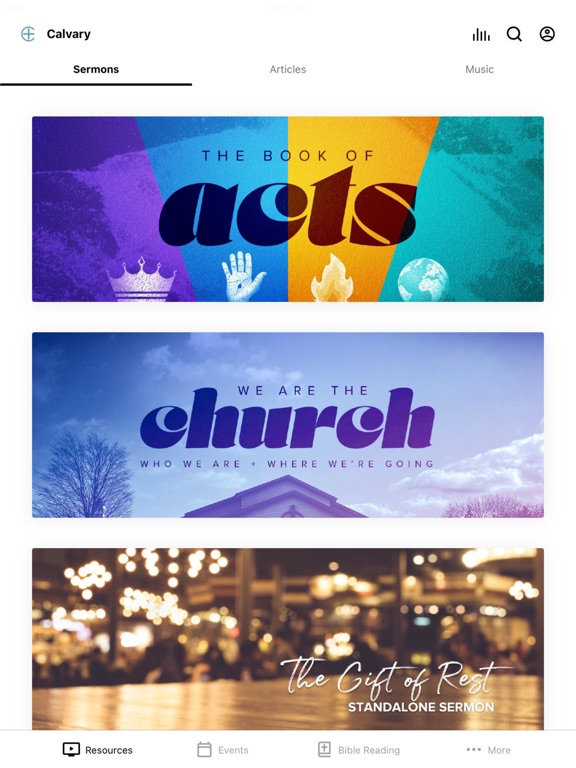Screenshot #4 pour Calvary Church Valparaiso