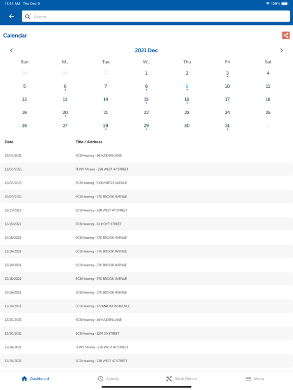 BCompliant iPad screenshot 8 - Productivity app