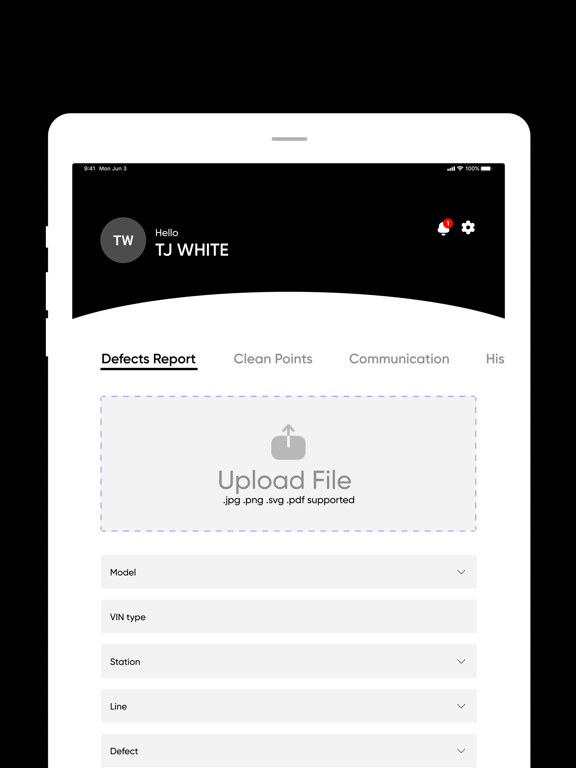 Kia Georgia Paint App iPad screenshot 2 - Utilities app