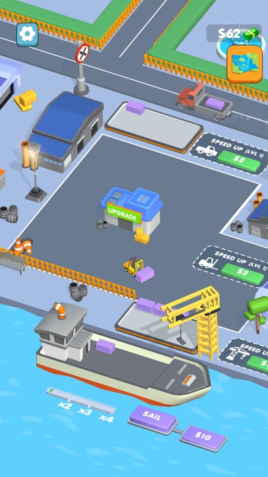 Shipping Port Idle! Screenshot