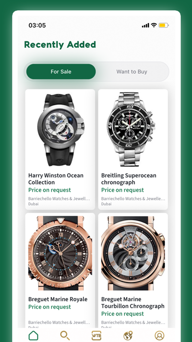 Winder: Luxury Watch Market Screenshot