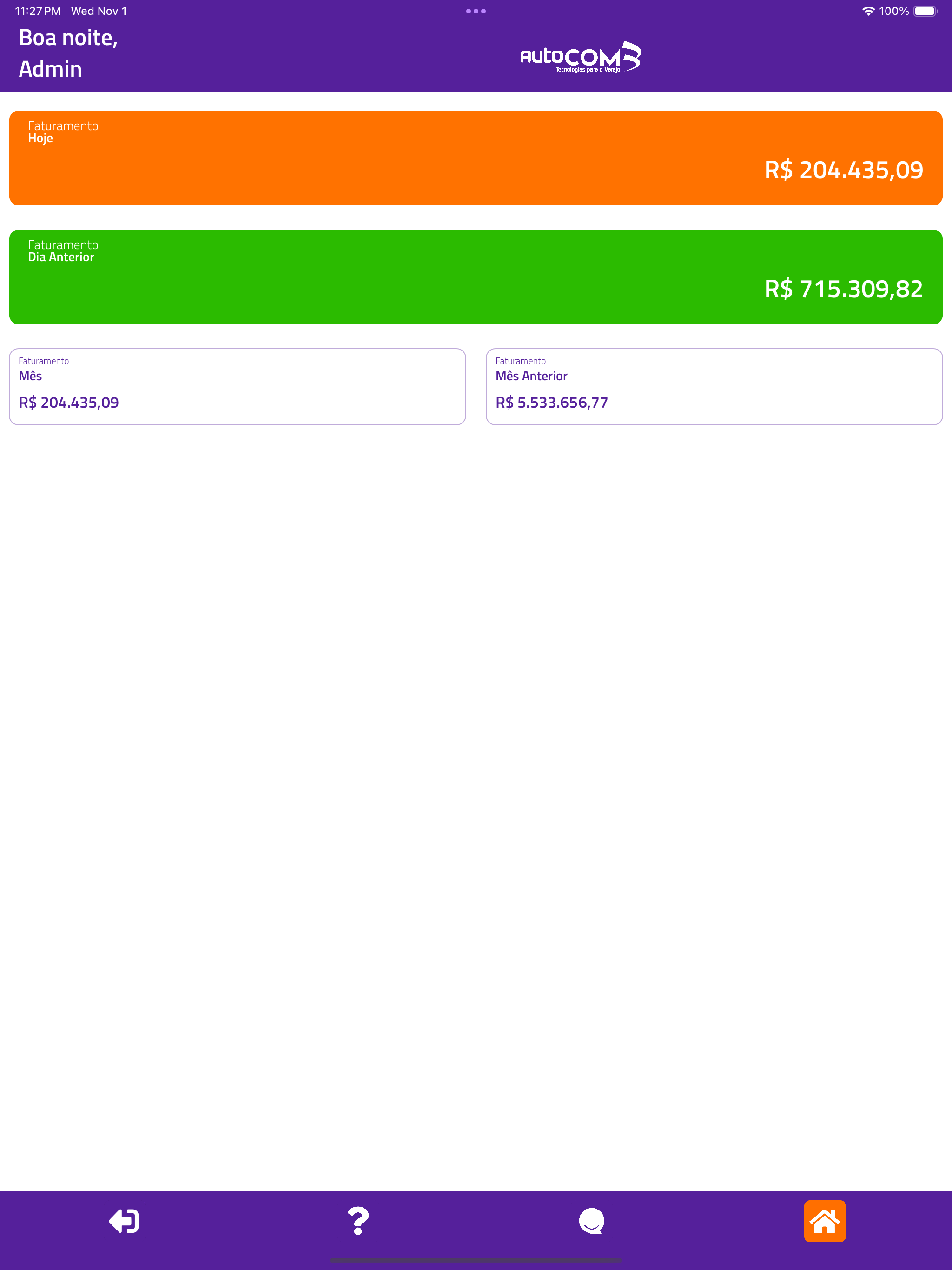 AUTOCOM3 Area do Cliente