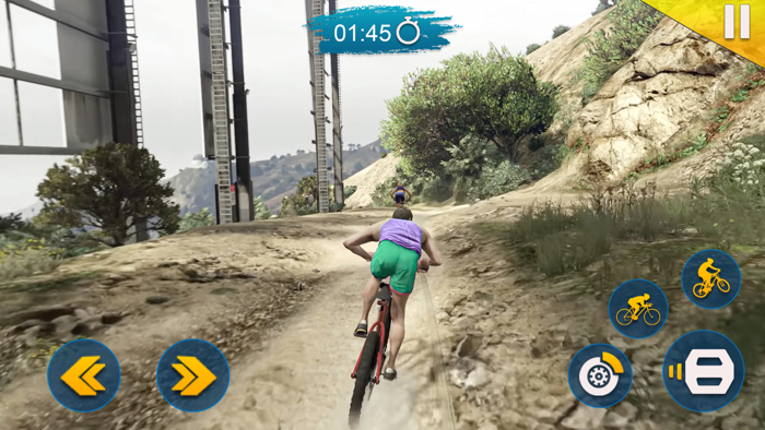 BMX Racing Bicycle Simulator