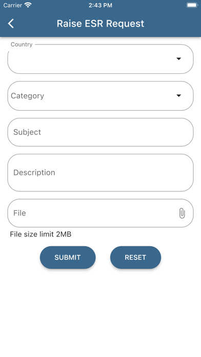 e-HRVMS Screenshot
