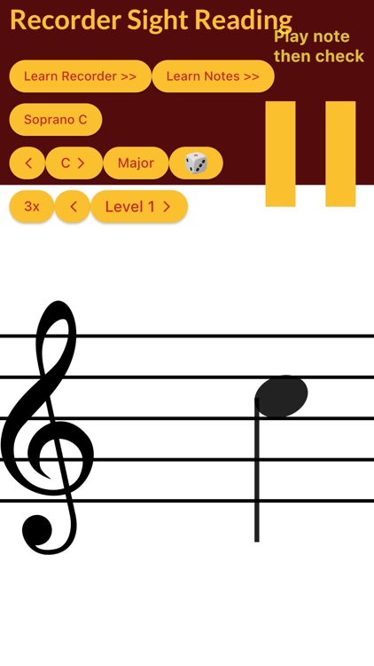 Recorder Sight Reading