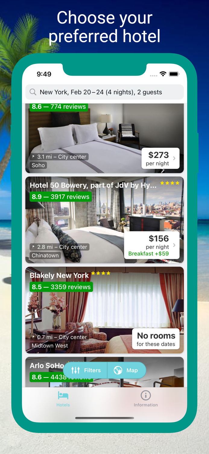 Hotel Booking App