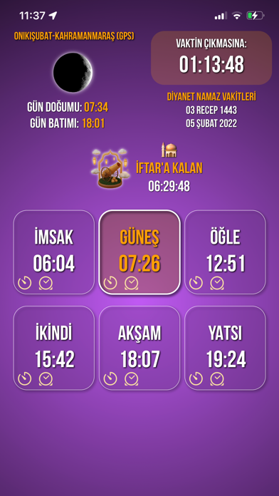 Namaz Vakti - İmsakiye - Dünya Screenshot