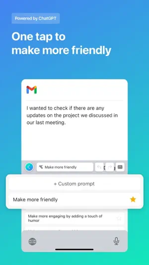 AI Grammar Keyboard screenshot 3