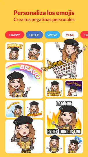 Captura de pantalla de Avatoon: Emoji, Avatar Creator en iPhone 3