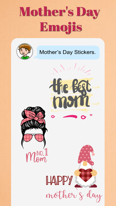 Mother's Day  Emojis Screenshot