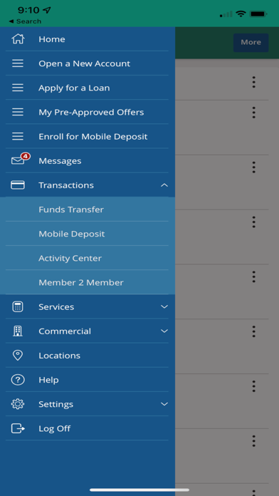 Scott Credit Union Screenshot