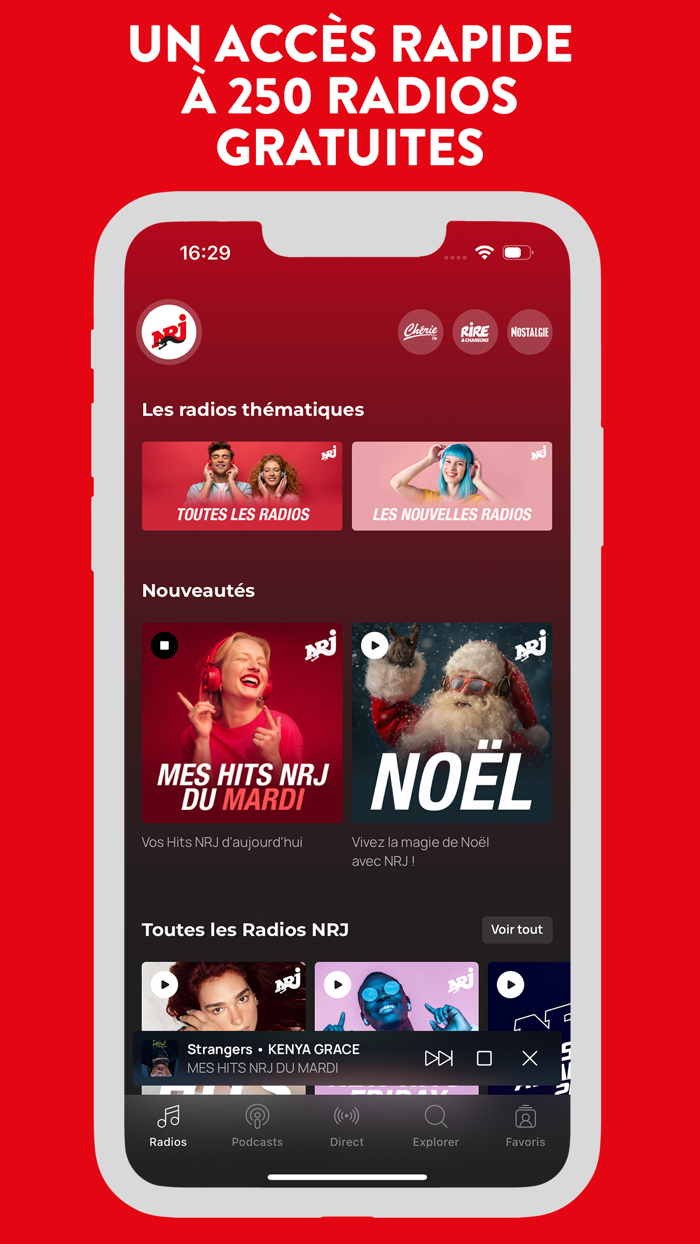 NRJ  Radios and Podcasts