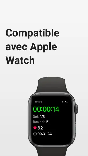 Capture d'écran de Interval Timer: HIIT Minuteur sur iPhone 4