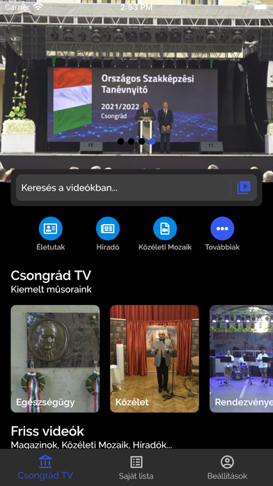 Csongrád TV Screenshot