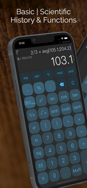 Calculadora intel·ligent CALC ± Captura de pantalla