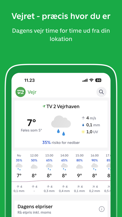 TV 2 Vejr Screenshot