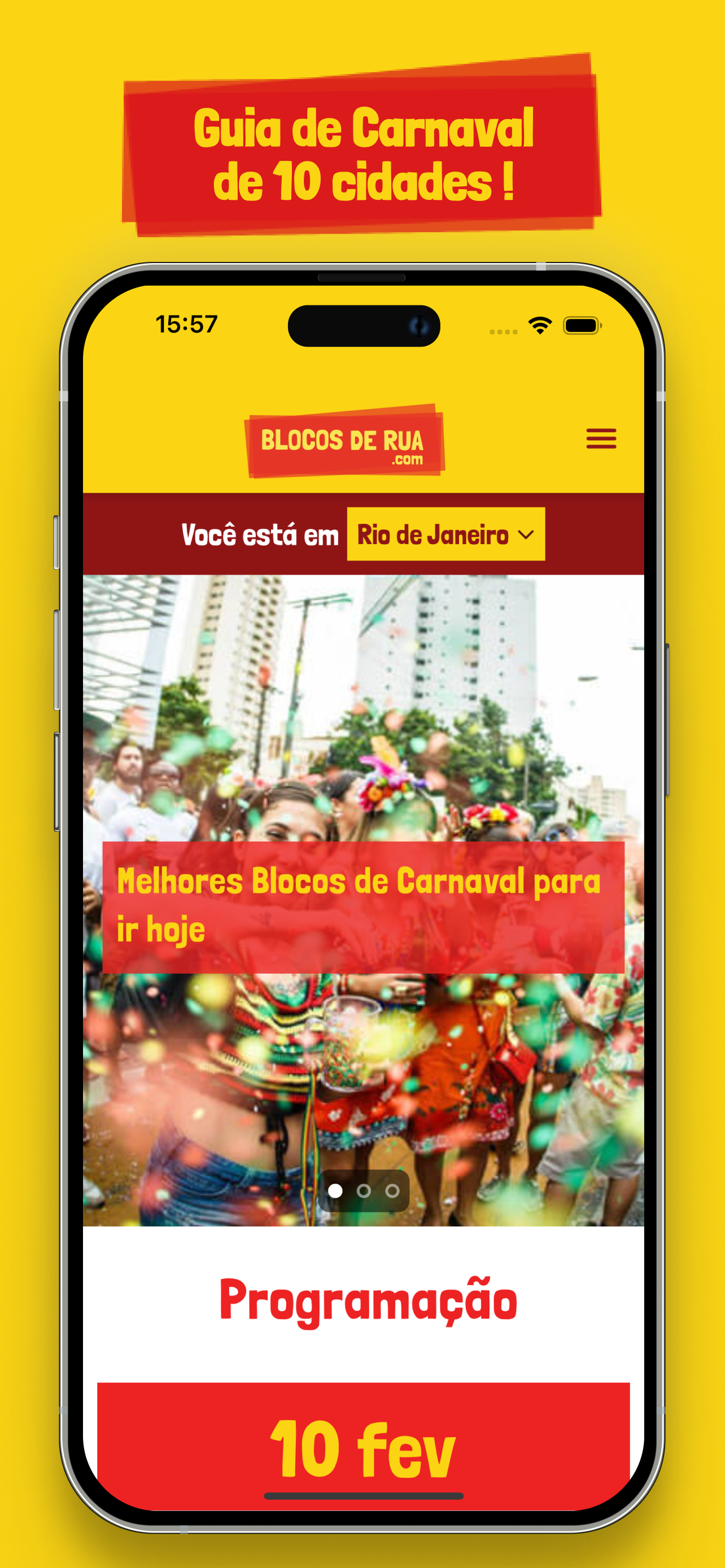 Blocos de Rua - Carnaval