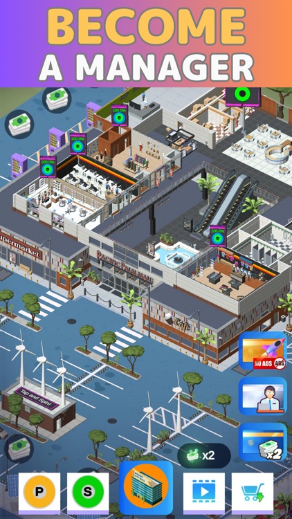 Idle Mall Tycoon - Tap Manager