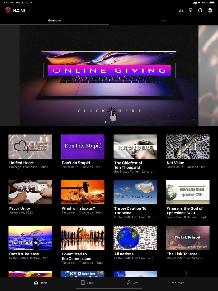 H.O.P.E. Ministries Church