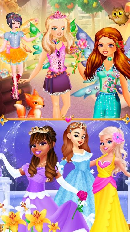 Princess Girl & Dress Up Game screenshot-6