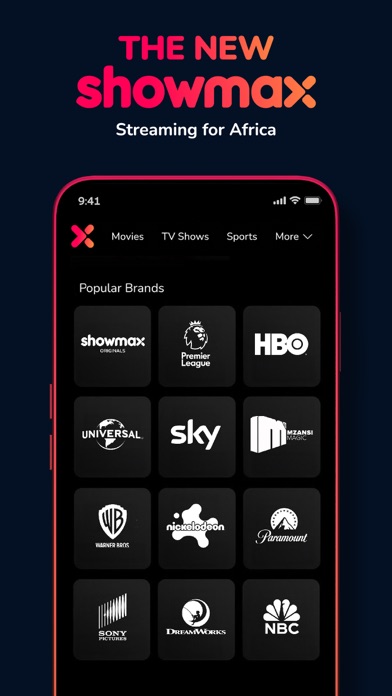 Showmax Screenshot