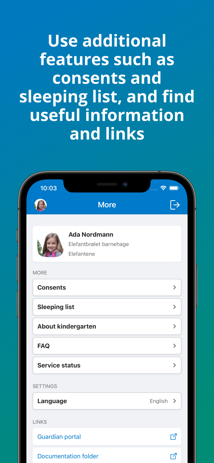 Min Barnehage - foresatt