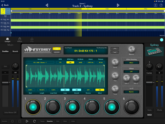 KORG Gadget 3 iPad app afbeelding 8