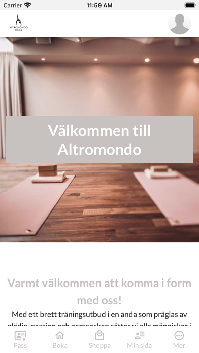 Altromondo Yoga Screenshot