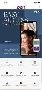 Zen Wellness Massage App screenshot #1 for iPhone