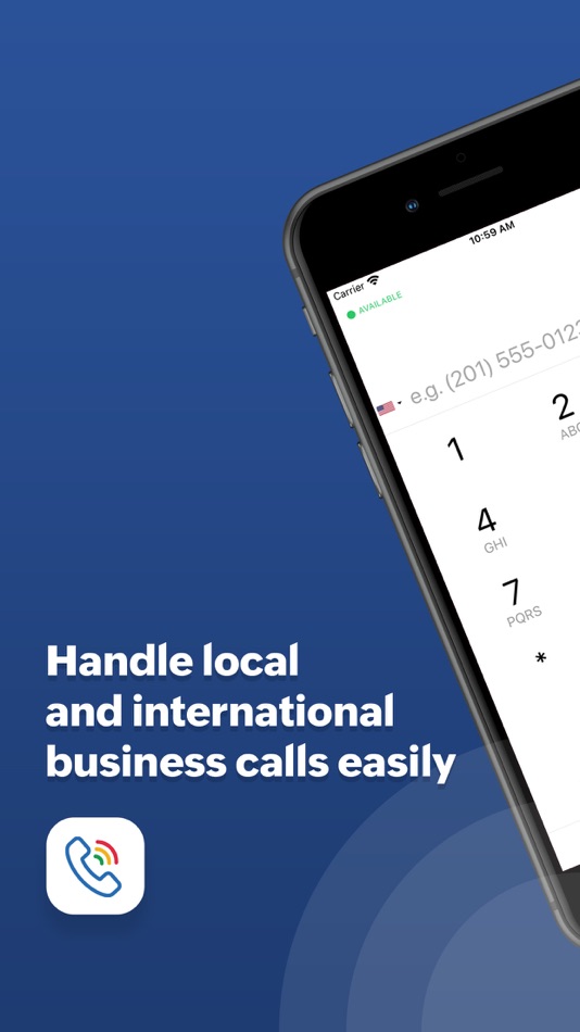 #1. ZDialer by Zoho Voice (iOS) Bởi: Zoho Corporation