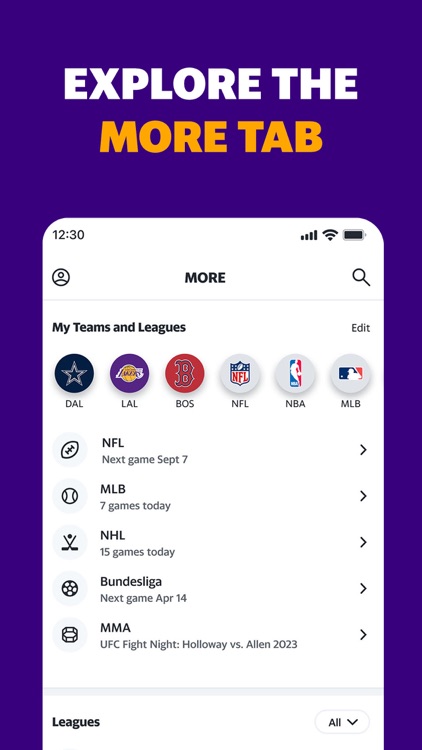 Yahoo Sports: Scores and News screenshot-4