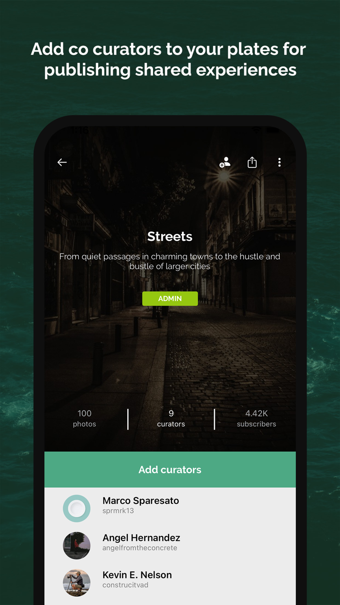 Plates - Photo Sharing