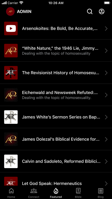 A & O Ministries Screenshot