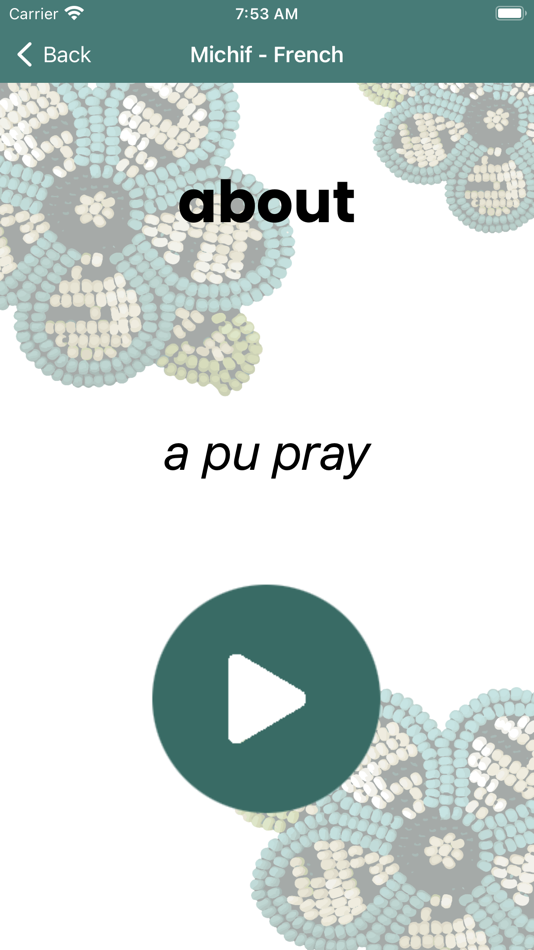 #2. Learn Michif French (iOS) 由: Push Interactions, Inc.