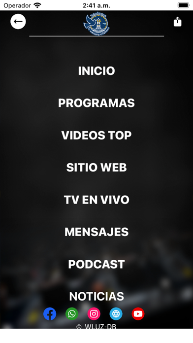 WLUZ-DB Screenshot