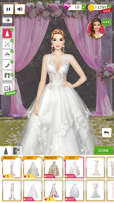 Super Wedding Fashion Stylist Screenshot