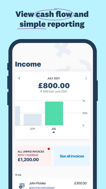 Xero Go: Invoice, Expense, Tax