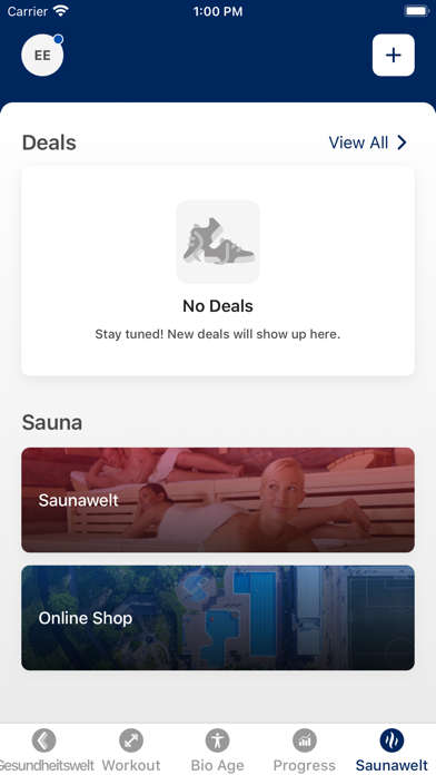 Aquaplex Gesundheitswelt Screenshot