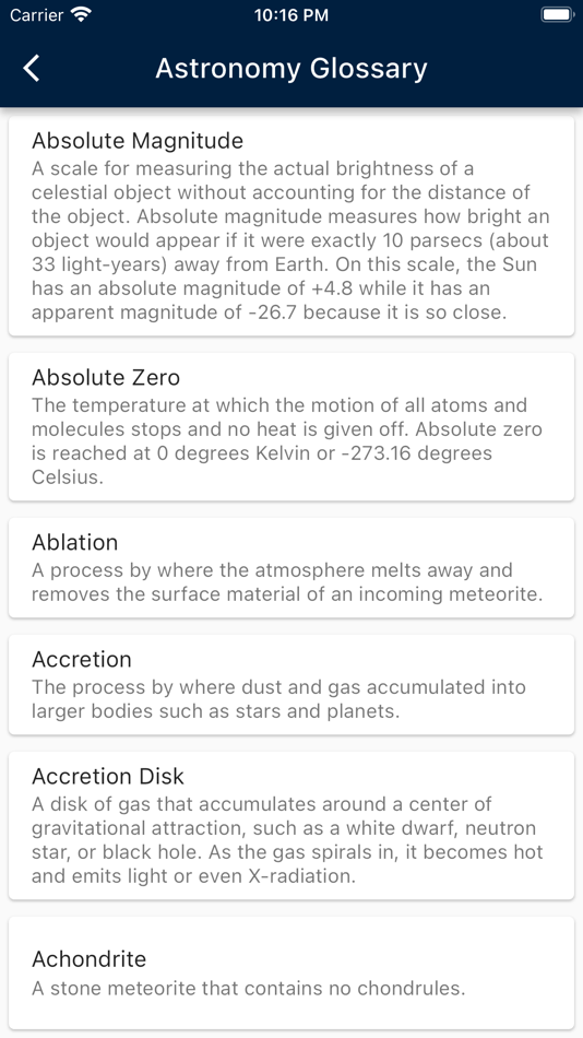 #7. Daily Astronomy Explorer (iOS) 由: Dhiraj Sharma