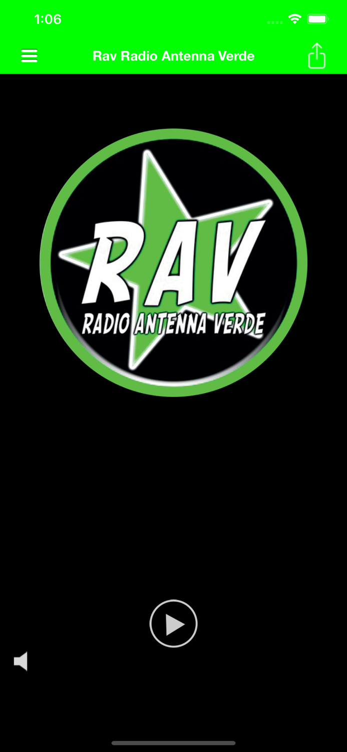 RAV RADIO ANTENNA VERDE