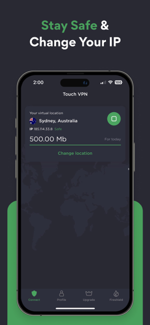 ‎TouchVPN - Fast VPN Capture d'écran