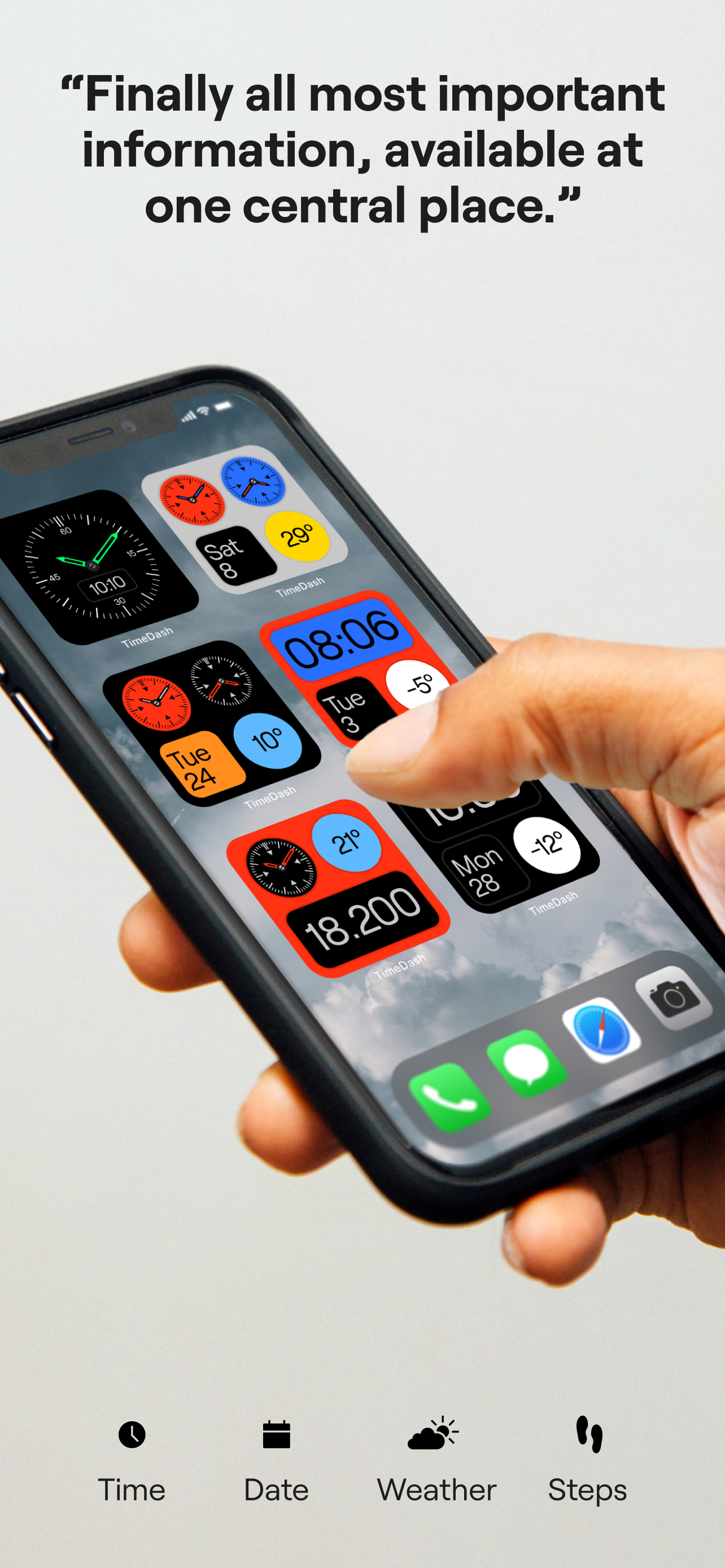 Timedash Widget