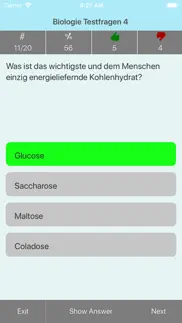 biologie testfragen iphone screenshot 4