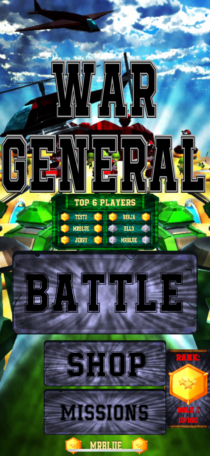 War General - Multiplayer Rank